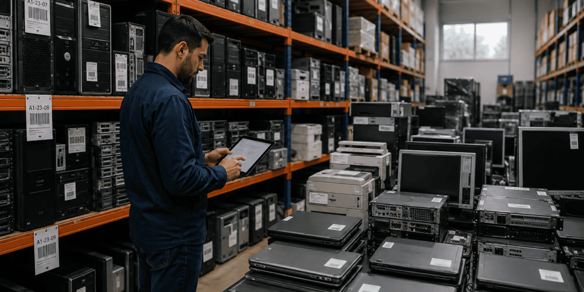 Más de 3.000 toneladas de residuos electrónicos estarían acumuladas en empresas del país